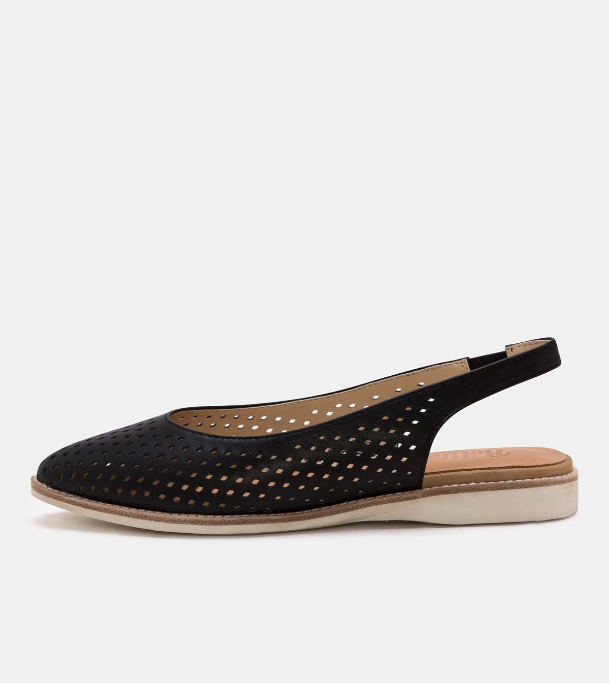 Rollie Nation All Shoes Madison Slingback Punch Black 4 Rollie Nation All Shoes Madison Slingback Punch Black
