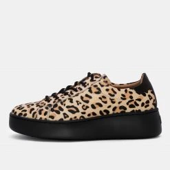 Rollie Nation City Sneaker Camel Leopard/Black Sole