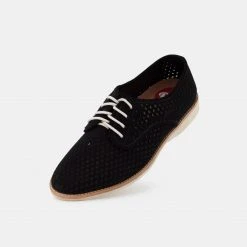 Rollie Nation Derby Punch Black Nubuck All Shoes