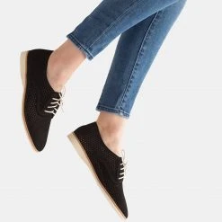 Rollie Nation Derby Punch Black Nubuck All Shoes