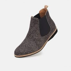 Rollie Nation All Shoes Chelsea Charcoal Snow Leopard/Black Sole