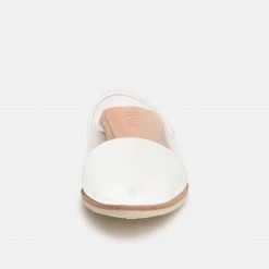 Rollie Nation Madison Mule Clear/White Toe Cap