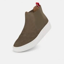 Rollie Nation All Shoes Chelsea City Khaki Suede