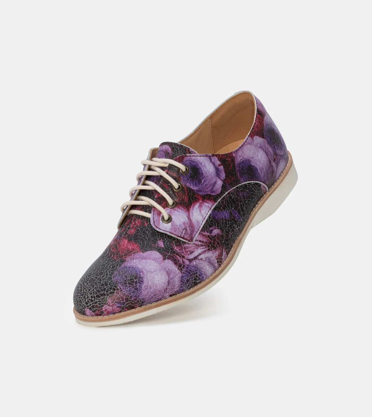 Rollie Nation All Shoes Derby Cracked Flower 3 Rollie Nation All Shoes Derby Cracked Flower