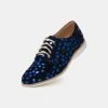 Rollie Nation Derby Metallic Blue Leopard All Shoes