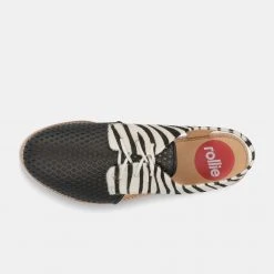 Rollie Nation All Shoes Slingback Punch Black / Zebra Pony