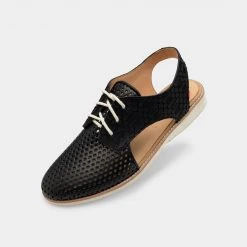 Rollie Nation Slingback Punch Black / Black Geo