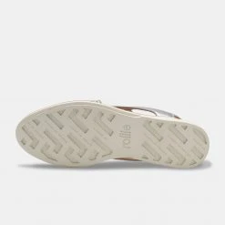 Rollie Nation Slingback Punch Silver/ Silver