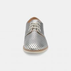 Rollie Nation Slingback Punch Silver/ Silver