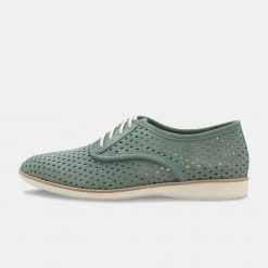 Rollie Nation All Shoes Derby Punch Teal