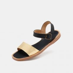 Rollie Nation Alpha Sandal Gold/Black