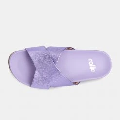 Rollie Nation Tide Cross Slide Lilac Metallic Tumble
