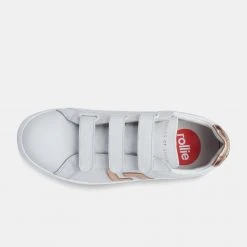 Rollie Nation Prime Loop Sneaker White / Rose Gold