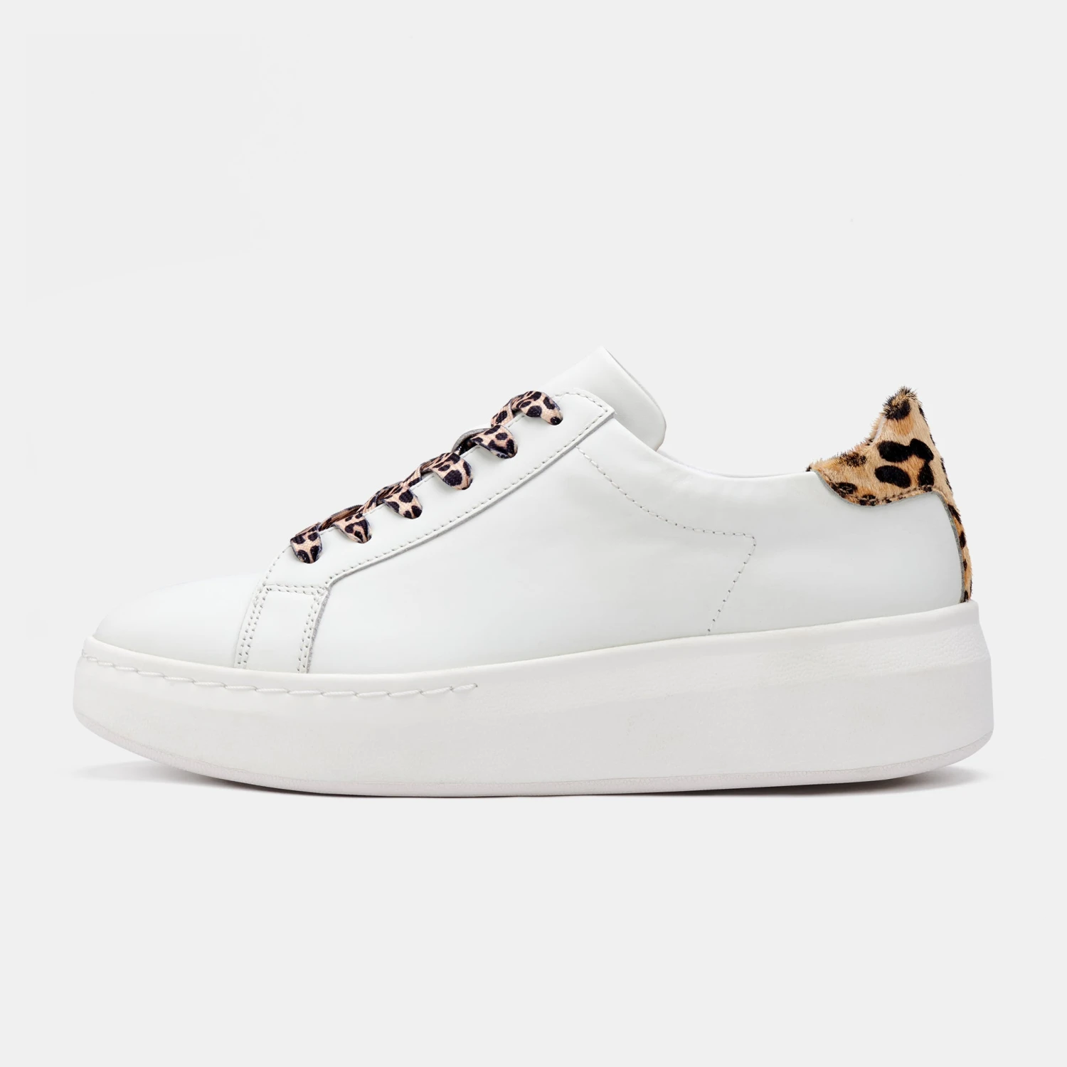 Rollie Nation City Sneaker White/Leopard All Shoes 4 Rollie Nation City Sneaker White/Leopard All Shoes