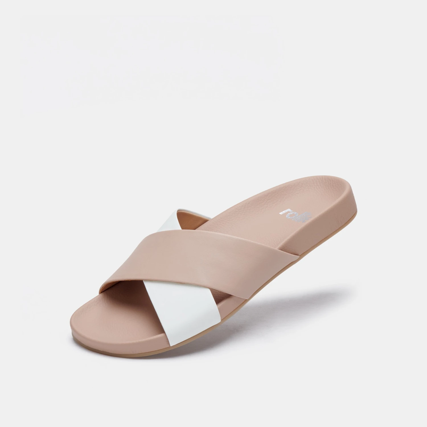 Rollie Nation All Shoes Tide Cross Slide Latte White 3 Rollie Nation All Shoes Tide Cross Slide Latte White