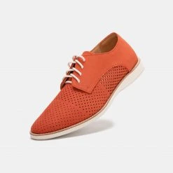 Rollie Nation Derby Mens Punch Earth Red All Shoes