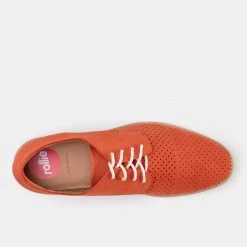 Rollie Nation Derby Mens Punch Earth Red All Shoes 10 Rollie Nation Derby Mens Punch Earth Red All Shoes