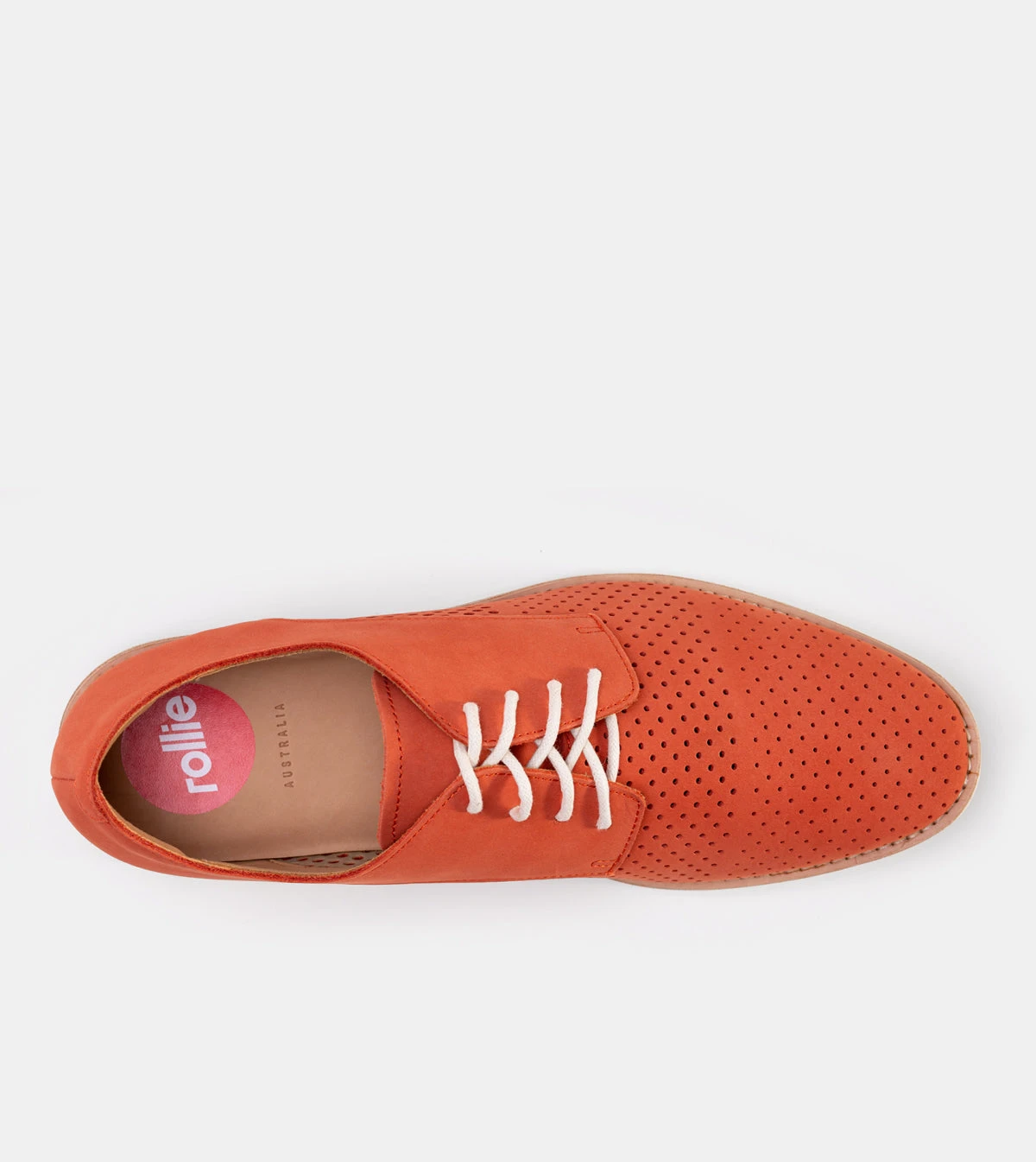 Rollie Nation Derby Mens Punch Earth Red All Shoes 5 Rollie Nation Derby Mens Punch Earth Red All Shoes