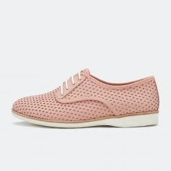 Rollie Nation All Shoes Derby Punch Overlay Pink / White