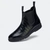 Rollie Nation Fields Chelsea Black Patent Croc All Shoes