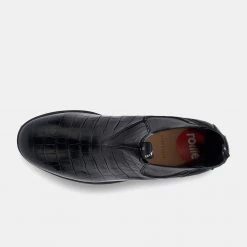 Rollie Nation Fields Chelsea Black Patent Croc All Shoes 16 Rollie Nation Fields Chelsea Black Patent Croc All Shoes