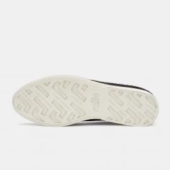 Rollie Nation Penny Loafer Black Geo / White