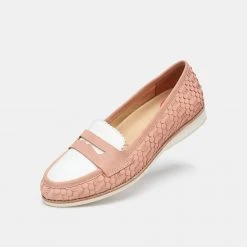 Rollie Nation Penny Loafer Pink Geo / White All Shoes