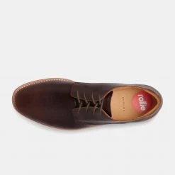 Rollie Nation All Shoes Derby Mens Dark Coffee