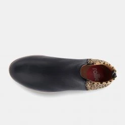 Rollie Nation Side Zip Boot Black/Cheetah All Shoes