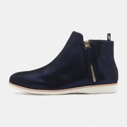 Rollie Nation Side Zip Boot Navy Shimmer
