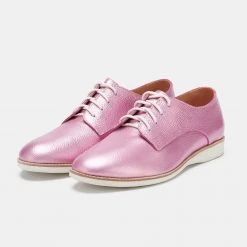 Rollie Nation Derby Super Soft Pink Metallic All Shoes 23 Rollie Nation Derby Super Soft Pink Metallic All Shoes