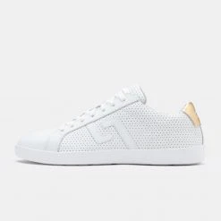 Rollie Nation Prime Pin Punch Sneaker White/Gold All Shoes