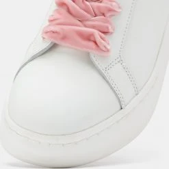 Rollie Nation All Shoes City Sneaker White / Pink Velvet Bow