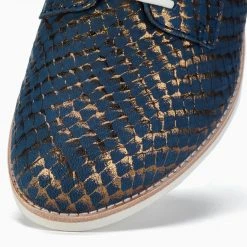 Rollie Nation All Shoes Derby Metallic Snake