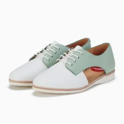 Rollie Nation Sidecut White/Mint All Shoes