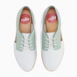 Rollie Nation Sidecut White/Mint All Shoes