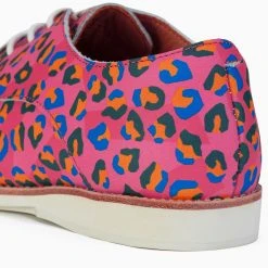 Rollie Nation All Shoes Derby Fuchsia Leopard