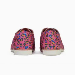 Rollie Nation All Shoes Derby Fuchsia Leopard