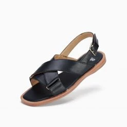 Rollie Nation Alpha Cross Sandal Black