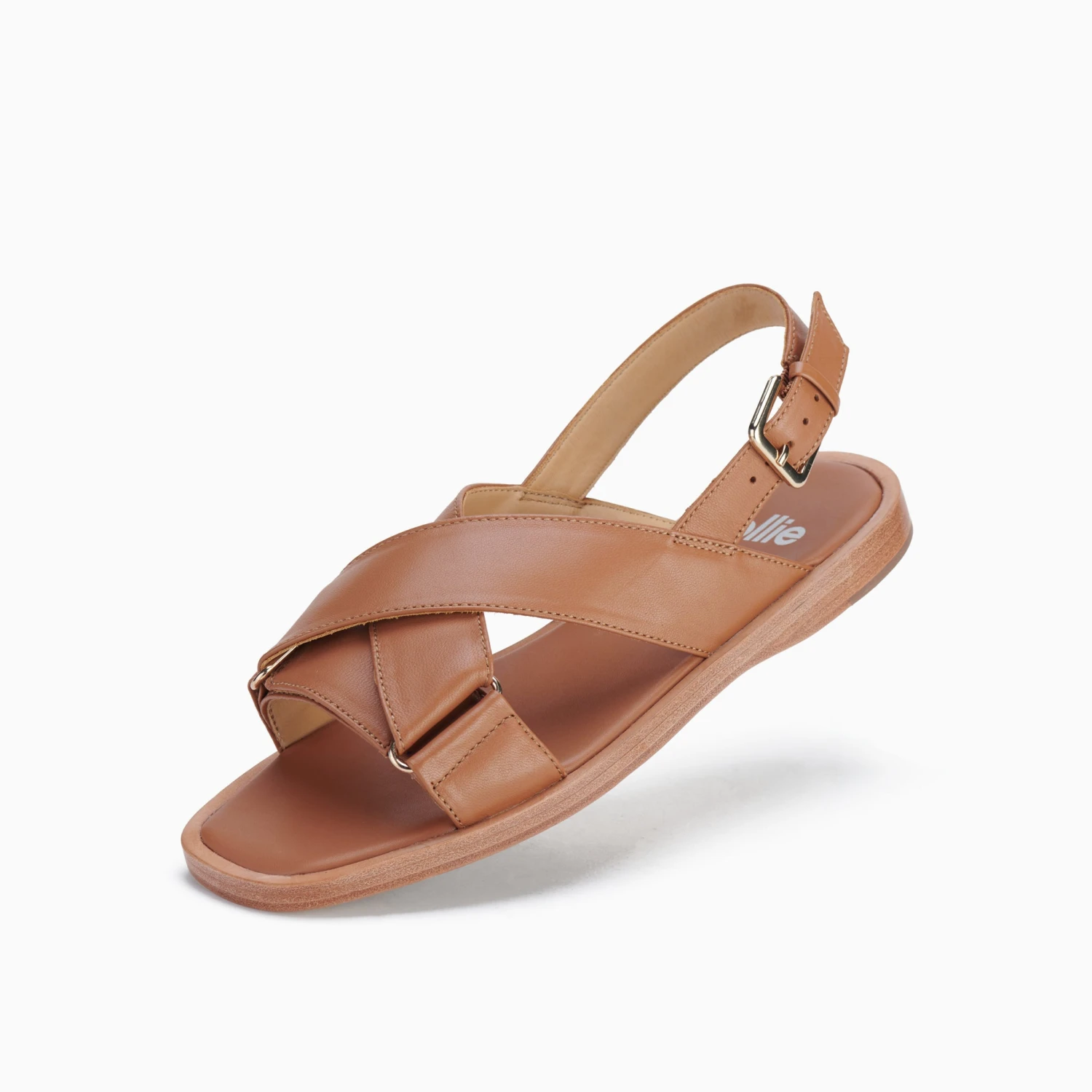 Rollie Nation All Shoes Alpha Cross Sandal Cognac 3 Rollie Nation All Shoes Alpha Cross Sandal Cognac