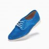 Rollie Nation All Shoes Derby Punch Blue Shimmer