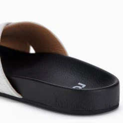 Rollie Nation Tide Cross Slide White Geo Black