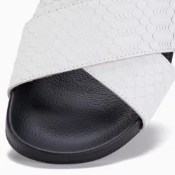 Rollie Nation Tide Cross Slide White Geo Black