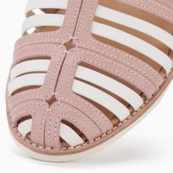 Rollie Nation All Shoes Derby Cage Snow Pink / White