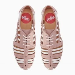 Rollie Nation All Shoes Derby Cage Snow Pink / White