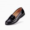 Rollie Nation Penny Loafer All Black Patent