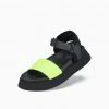 Rollie Nation Acme Sandal Black/Neon Yellow All Shoes