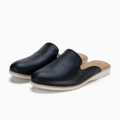 Rollie Nation Derby Mule Black All Shoes