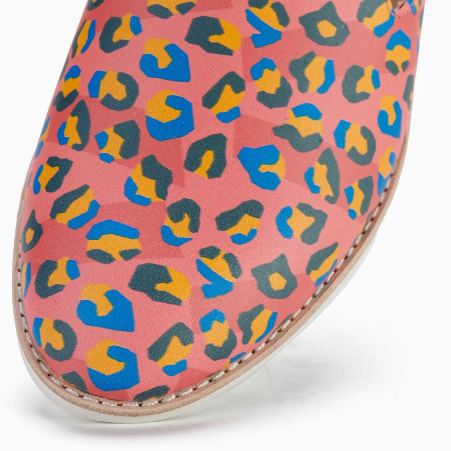 Rollie Nation Derby Mule Fuchsia Leopard All Shoes 5 Rollie Nation Derby Mule Fuchsia Leopard All Shoes