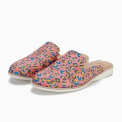 Rollie Nation Derby Mule Fuchsia Leopard All Shoes 14 Rollie Nation Derby Mule Fuchsia Leopard All Shoes